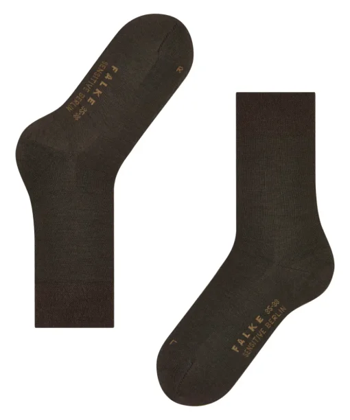 Sensitive Berlin Socken in Braun