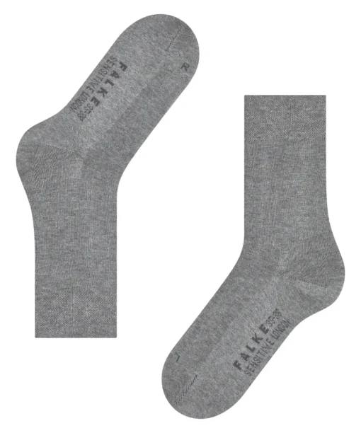 Sensitive London Socken in Grau