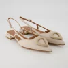 7104 Slingpumps in Beige