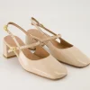 1160 Slingpumps in Beige