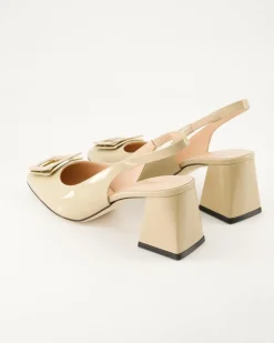 6551 Slingpumps in Beige