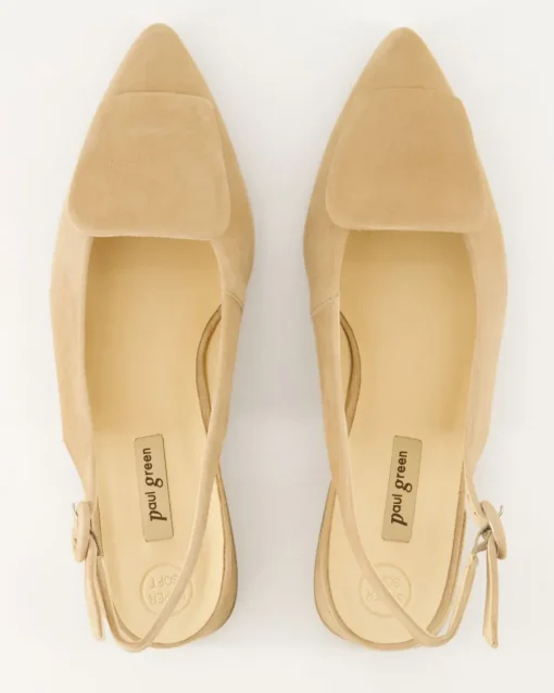 6090-025 Slingpumps in Beige