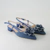 244 Slingpumps in Blau