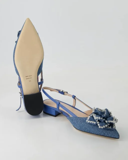 244 Slingpumps in Blau