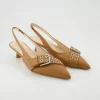 657-400/580 Slingpumps in Braun