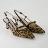4027 Slingpumps in Braun