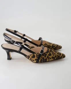4027 Slingpumps in Braun