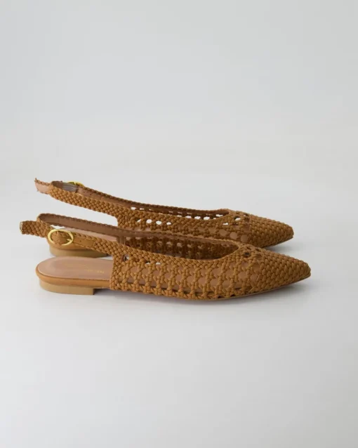 1969-405 Slingpumps in Braun