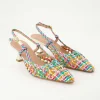 1616 Slingpumps in Mehrfarbig