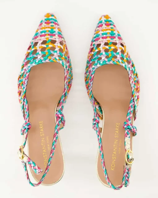 1616 Slingpumps in Mehrfarbig