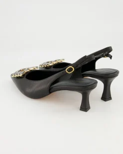 0440 Slingpumps in Schwarz