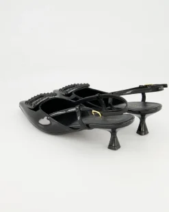 0535 Slingpumps in Schwarz