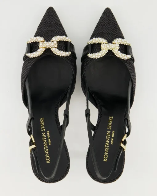 1777 Slingpumps in Schwarz