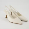 06023 Slingpumps in Weiß