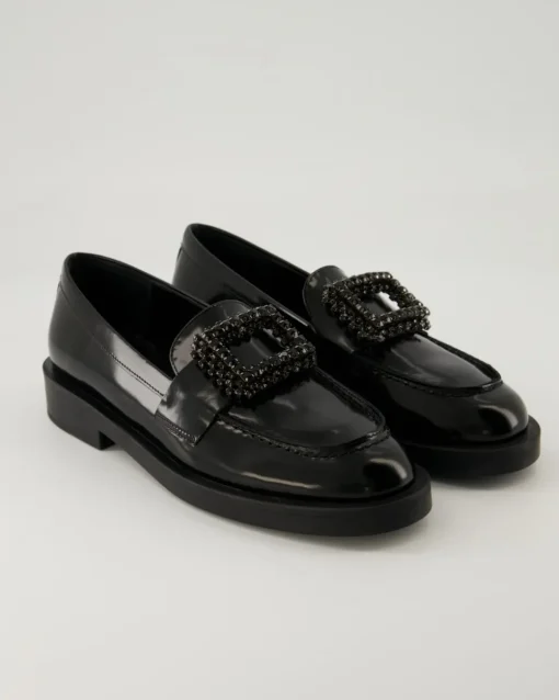 3018 Slipper in Schwarz