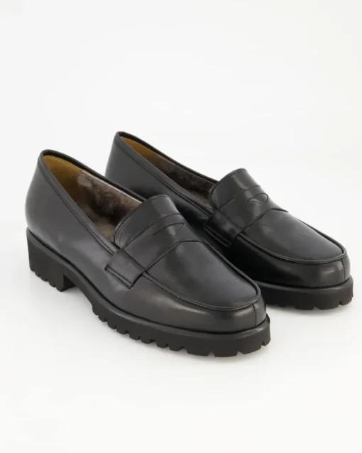 7801 Slipper in Schwarz