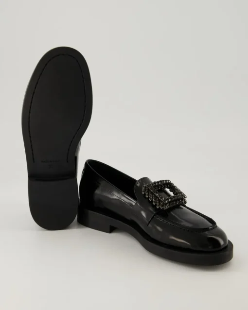 3018 Slipper in Schwarz