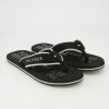 Sporty Beach Sandal Zehentrenner in Schwarz