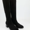 ST-W25438SLIM Stiefel in Schwarz