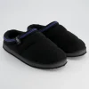 Sutton Scuff Hausschuhe in Schwarz