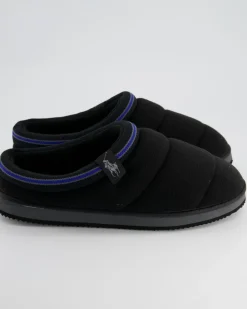 Sutton Scuff Hausschuhe in Schwarz