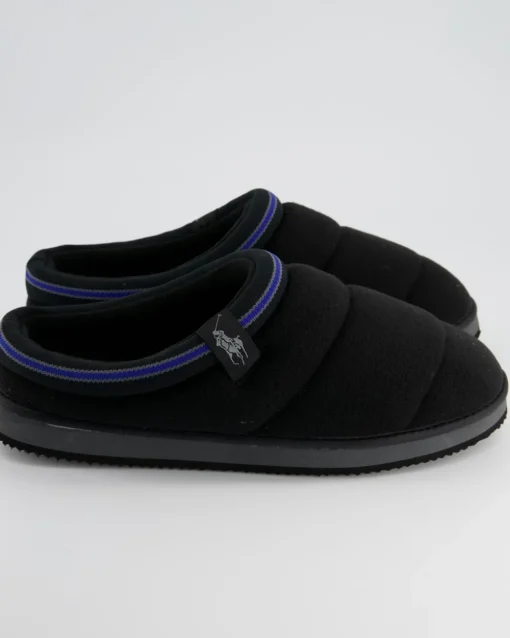 Sutton Scuff Hausschuhe in Schwarz