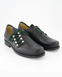 6068-01 Trachtenschuhe in Schwarz