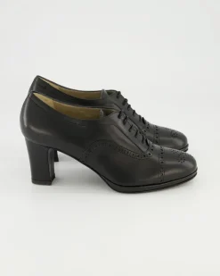 5161-01 Trachtenschuhe in Schwarz