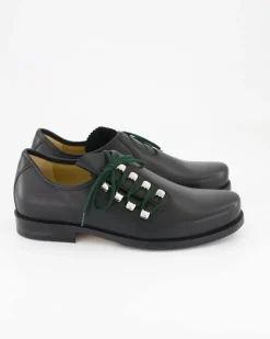 6068-01 Trachtenschuhe in Schwarz