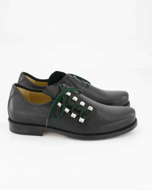 6068-01 Trachtenschuhe in Schwarz