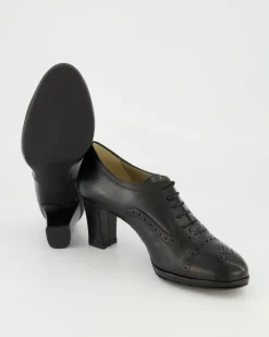 5161-01 Trachtenschuhe in Schwarz