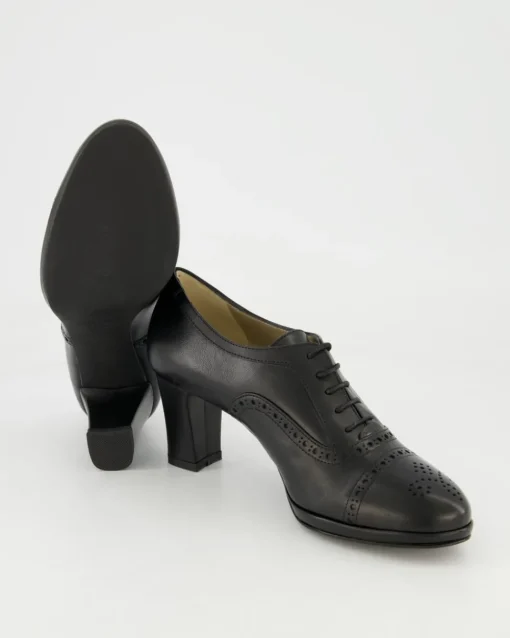 5161-01 Trachtenschuhe in Schwarz