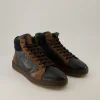 V20117 Schnürschuhe in Blau