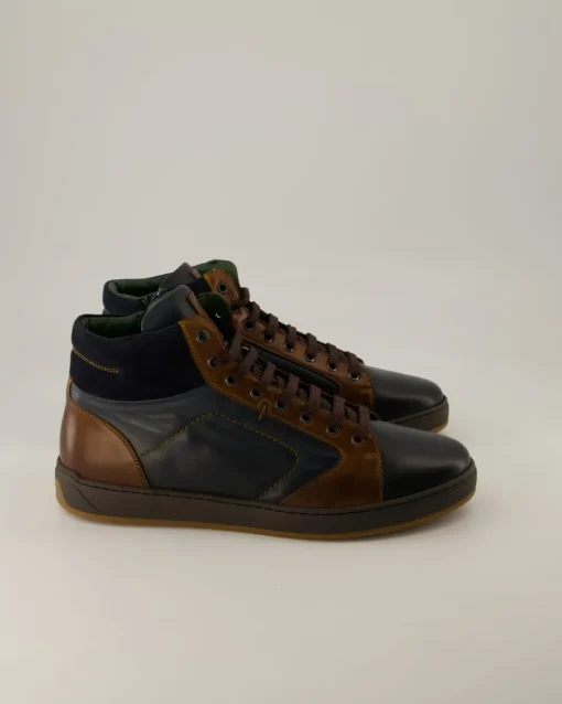 V20117 Schnürschuhe in Blau