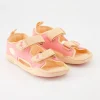 Vegan Airy Flamingo Sandalen in Rosa
