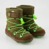 Vegan Snowy Winterschuhe in Grün