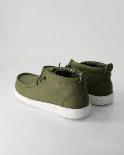 Wally Mid Sneaker in Grün