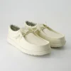 Wally Stretch Sneaker in Beige