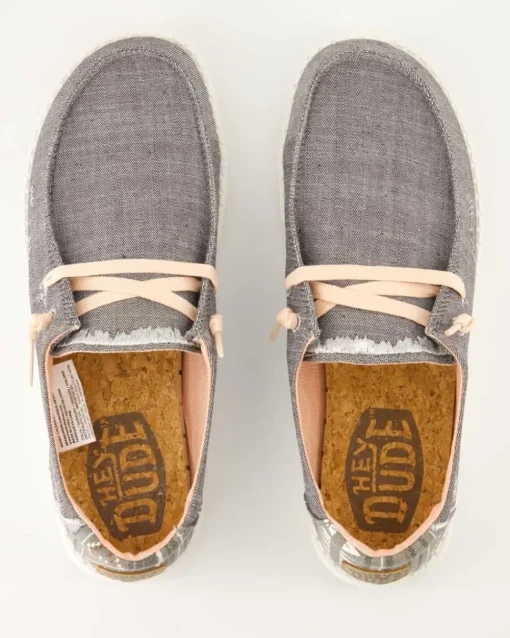 Wendy Boho Slipper in Grau