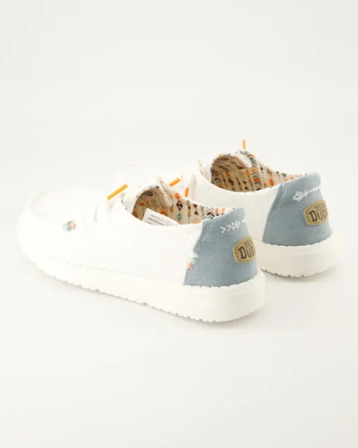 Wendy Boho Slipper in Weiß