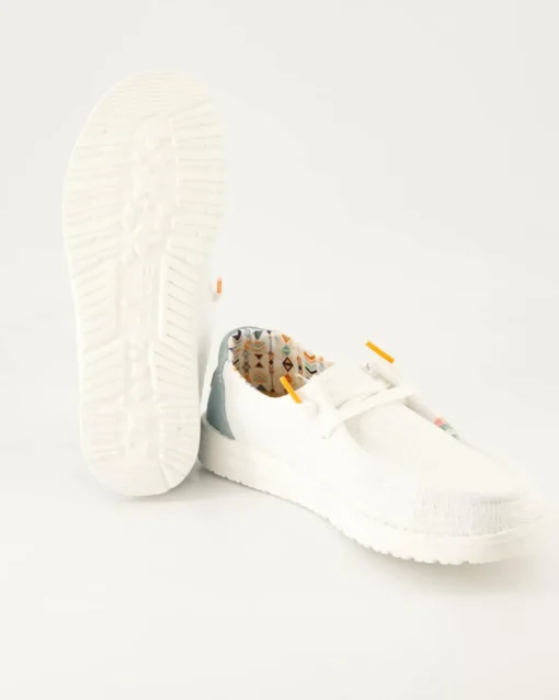 Wendy Boho Slipper in Weiß