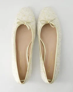 1056 Ballerinas in Gold