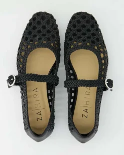 5130 Ballerinas in Schwarz