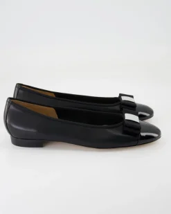 7162 Ballerinas in Schwarz