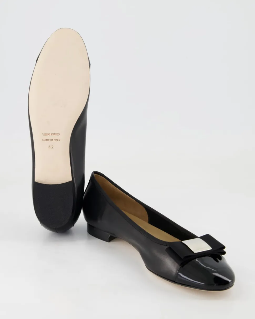 7162 Ballerinas in Schwarz