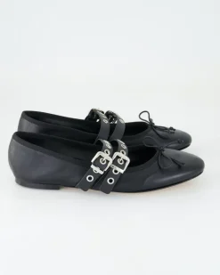 5037 Ballerinas in Schwarz