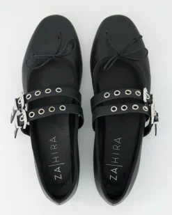 5037 Ballerinas in Schwarz