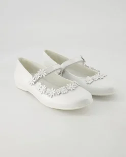 3920111 Ballerinas in Weiß