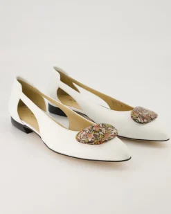 11849 Ballerinas in Weiß