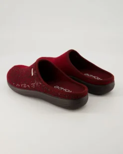 6550 Bari Hausschuhe in Rot